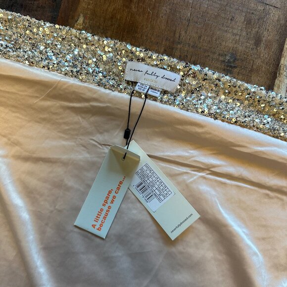 NWT Never Fully Dressed Sequined Wrap Skirt Size 10 - Picture 2 of 7